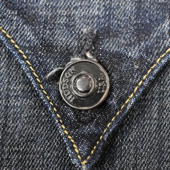 HUDSON Denim Pencil Skirt - Picture 4 of 10